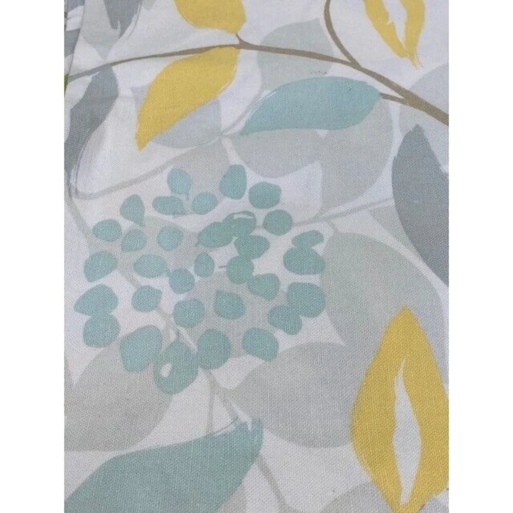 Cynthia Rowley Multi-Color Fabric Cotton Shower Curtain 72 x 66